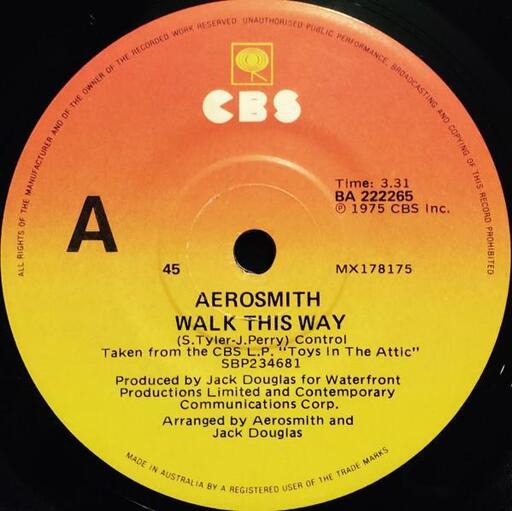 Aerosmith - Walk this way