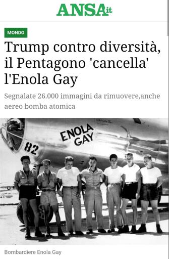 Enola Gay - censura