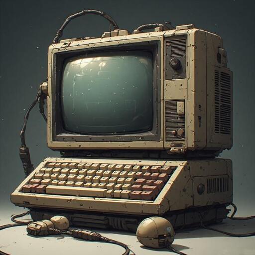 Un vecchio pc