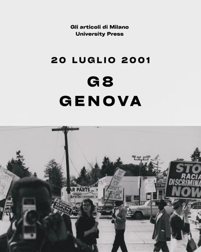 Gli articolo di Milano University Press 20 luglio 2001, G8 Genova