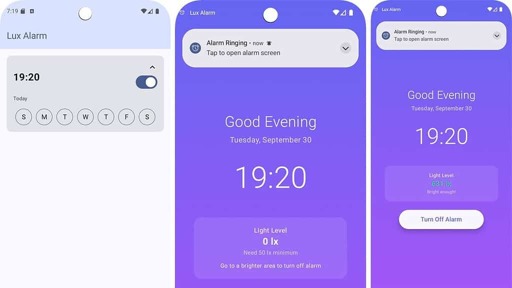 Lux Alarm: la sveglia che si disattiva solo con la luce
