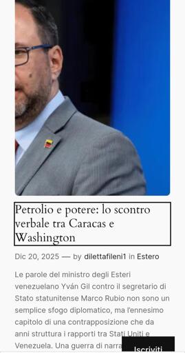 Ministro venezuelano Yvan Gil