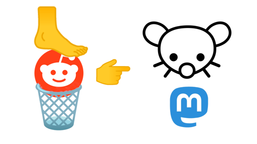 Lemmy è l'alternativa a reddit che lavora con mastodon.